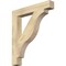 Ekena Millwork Funston Block Rough Sawn Bracket, Douglas Fir, 4"W x 28"D x 32"H BKT04X28X32FST05RDF - alternate 1